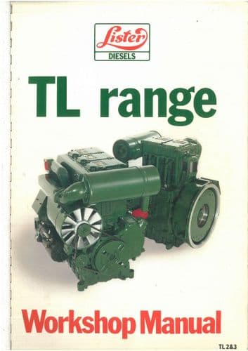 Lister Diesel Engine TL2 & TL3  Workshop Service Manual