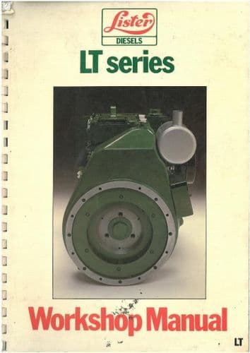 Lister Engine LT1 & LT2 Workshop Service Manual - For Industrial and Marine Applications