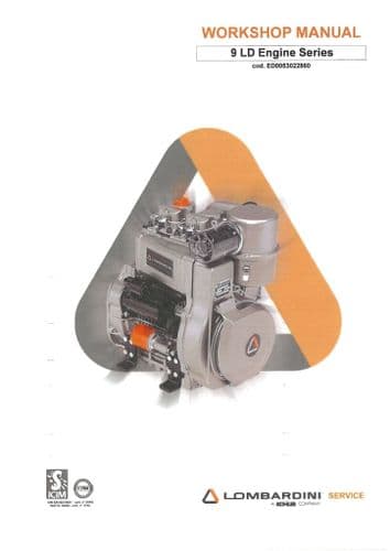 Lombardini Marine Engines 9 LD Engine Series Workshop Manual