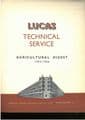 Lucas Agricultural Digest Service Bulletin Book 1953-1956