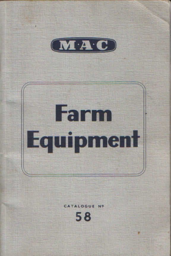 MAC Farm Equipment Catalogue Buildings Gates Ladders Troughs Pens