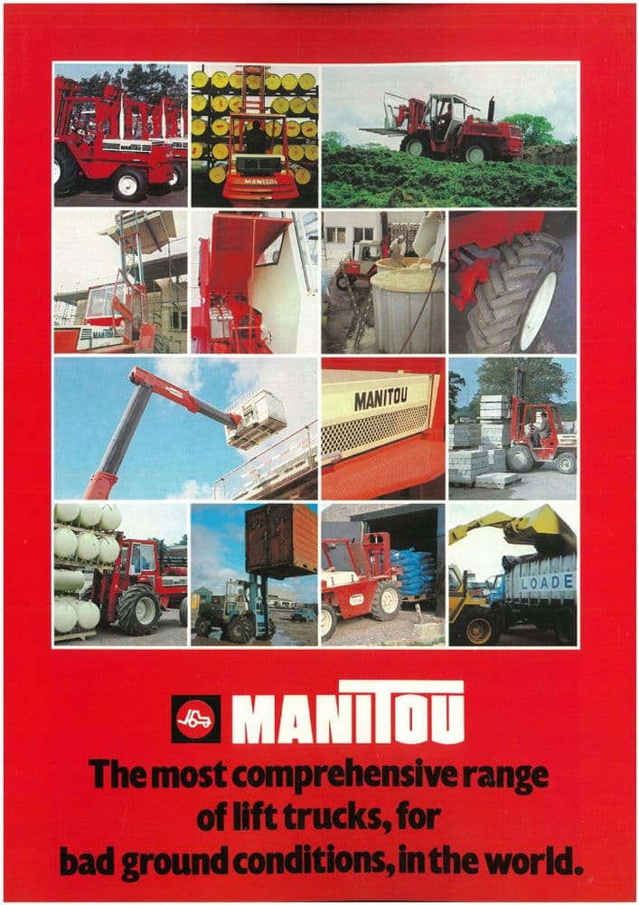 Manitou Lift Trucks Range - PC N J JC NC Maniscopic Buggie Arctic MCE H ...
