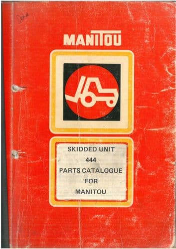 Manitou Skidded Unit 444 Parts Manual