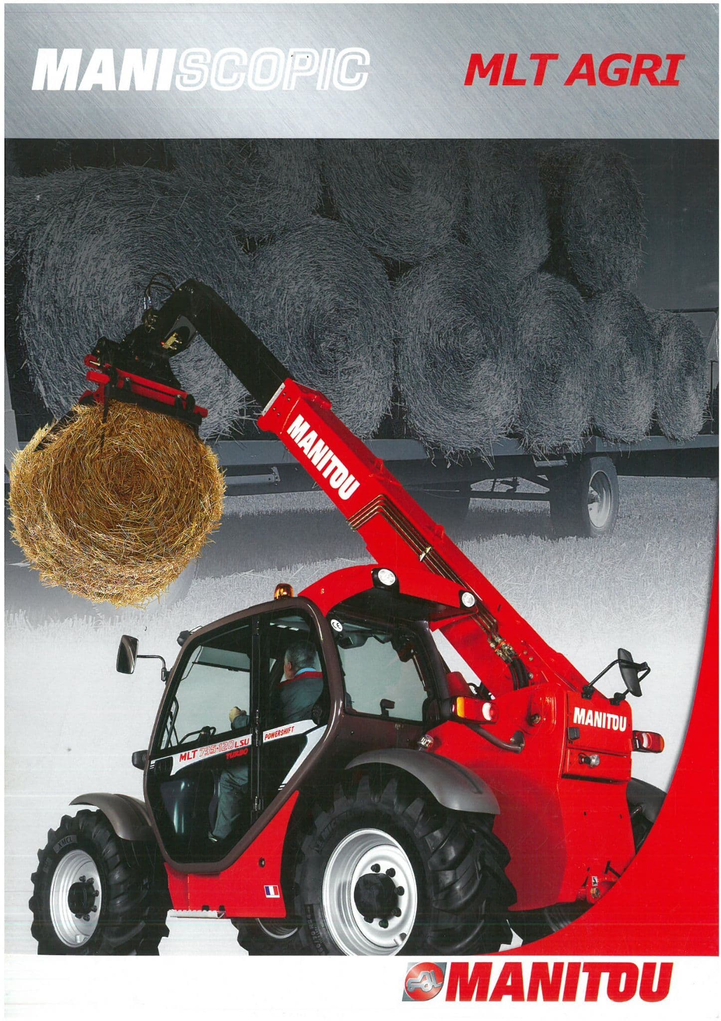 Manitou Telehandler Maniscopic MLT Agri Brochure