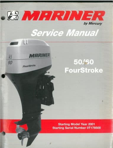 Mariner Mercury Outboard 50/60 Four Stroke Workshop Service Manual