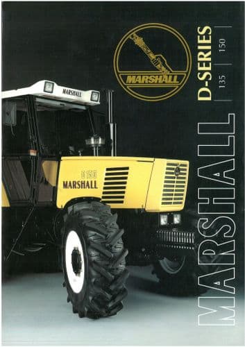 Marshall Tractor D Series D135 & D150 Brochure - D 135 150