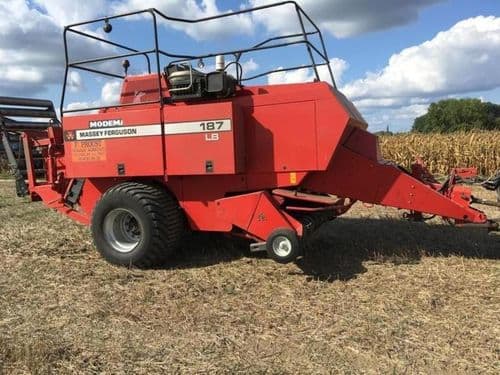 Massey Ferguson Baler MF187 Operators Manual