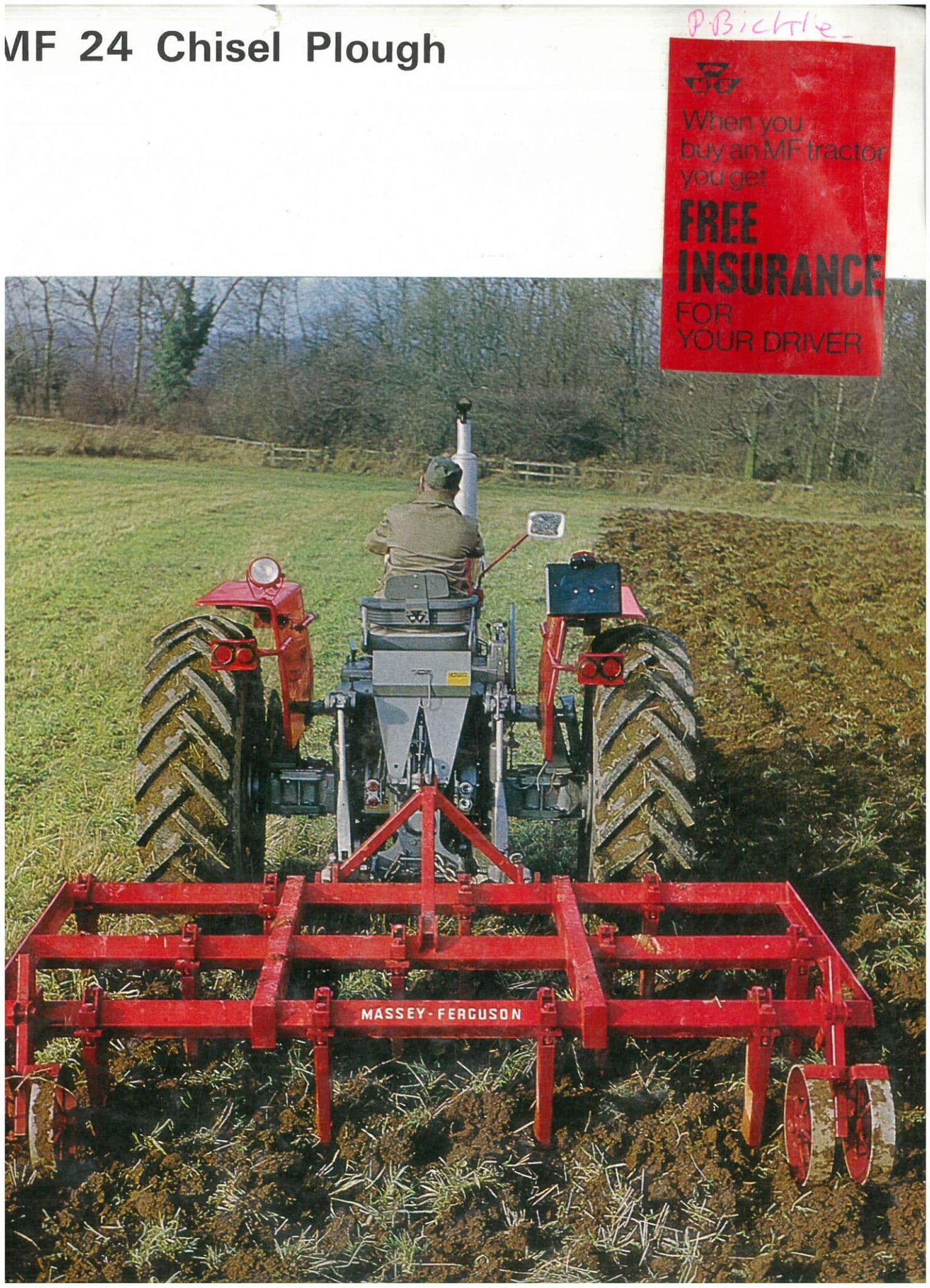 Massey Ferguson Chisel Plough MF24 Brochure