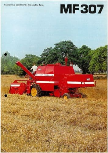 Massey Ferguson Combine MF307 Brochure - MF 307