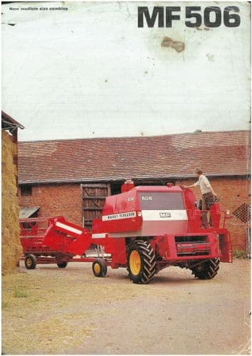 Massey Ferguson Combine MF506 Brochure - MF 506
