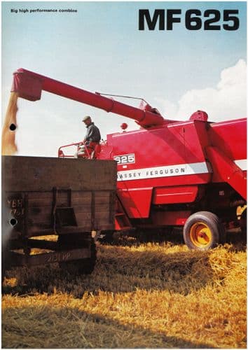 Massey Ferguson Combine MF625 Brochure - MF 625