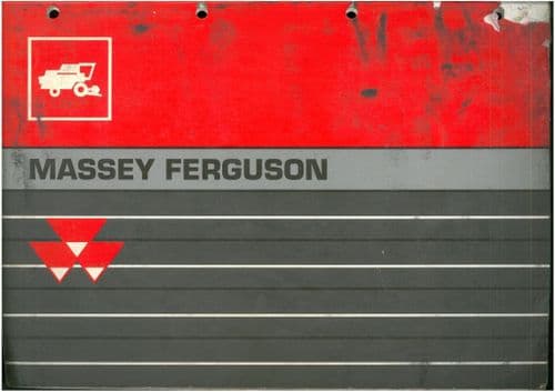 Massey Ferguson Combine Quick Reference Wearing Parts Manual