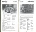 Massey Ferguson Farm Machinery Pocket Catalogue Dec 1983 - Tractors Combines & More