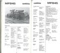 Massey Ferguson Farm Machinery Pocket Catalogue Dec 1983 - Tractors Combines & More