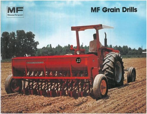 Massey Ferguson Grain Drills MF33 MF43 MF63 Brochure - MF 33 43 63 -