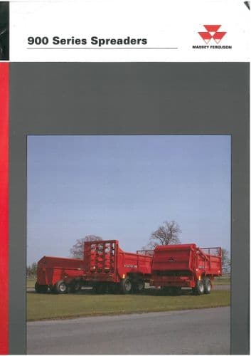 Massey Ferguson Horizontal & Vertical Spreader MF900 Series Brochure