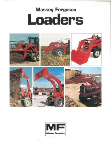 Massey Ferguson Loader MF214 MF216 MF236 MF238 MF246 MF256 Brochure - MF 214 216 236 238 246 256