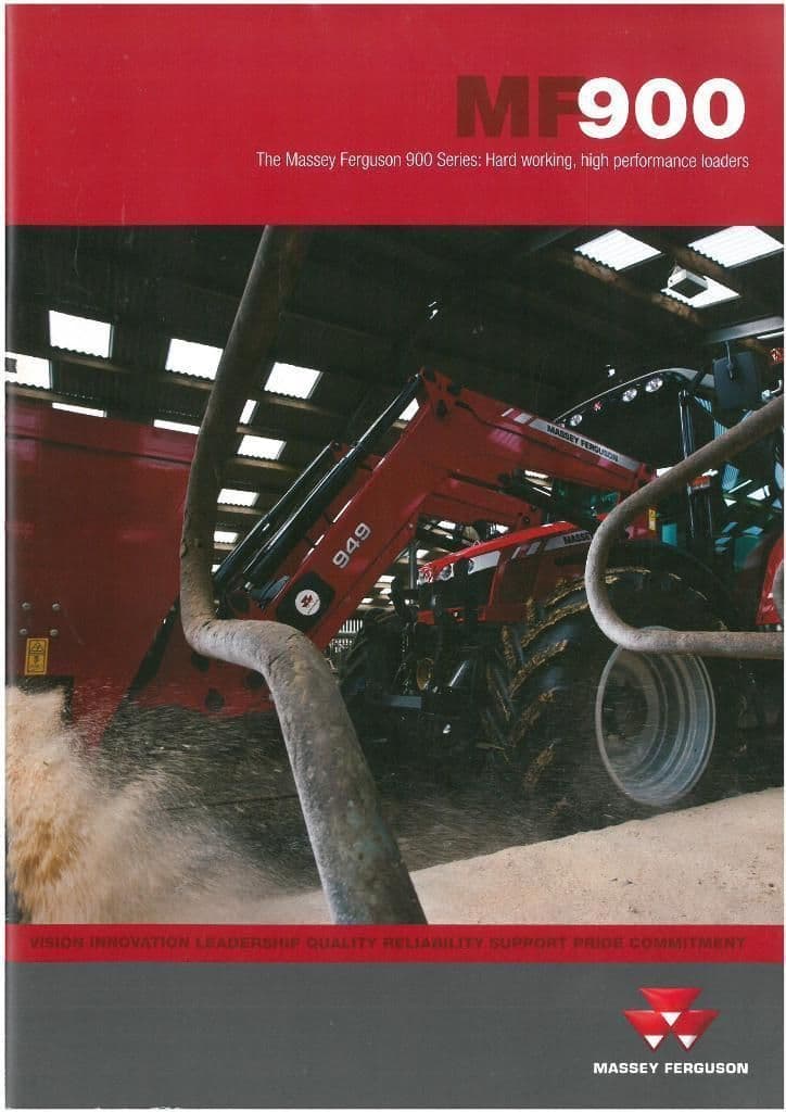 Massey Ferguson Loader MF900 905 915 906 916 Brochure JB7 massey-ferguson-loader-mf900-905-915-906-916-brochure-jb7
