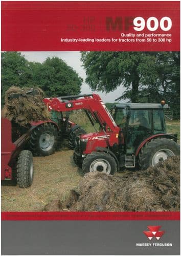 Massey Ferguson Loader MF900 - MF920 MF930 MF940 MF950 MF960 Brochure - MF 920 930 940 950 960
