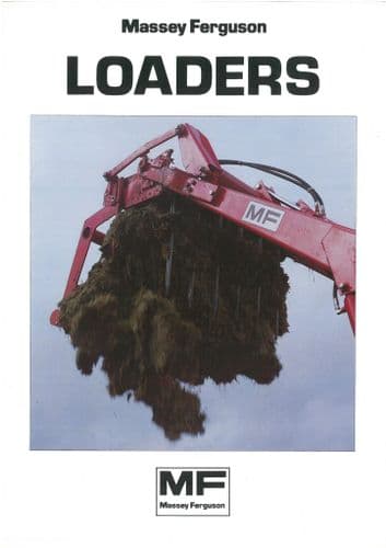 Massey Ferguson Loaders MF75 MF80 Long Beam MF80 Short Beam MF85 Brochure - MF 75 80 85