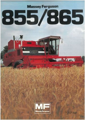 Massey Ferguson  MF 855/865  Brochure
