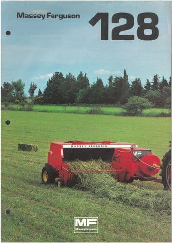 Massey Ferguson  MF128 Baler Brochure - MF 128