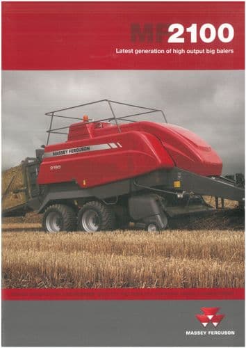 Massey Ferguson MF2100 - MF2150 MF2160 MF2170 MF2190 Brochure - MF 2150 2160 2170 2190