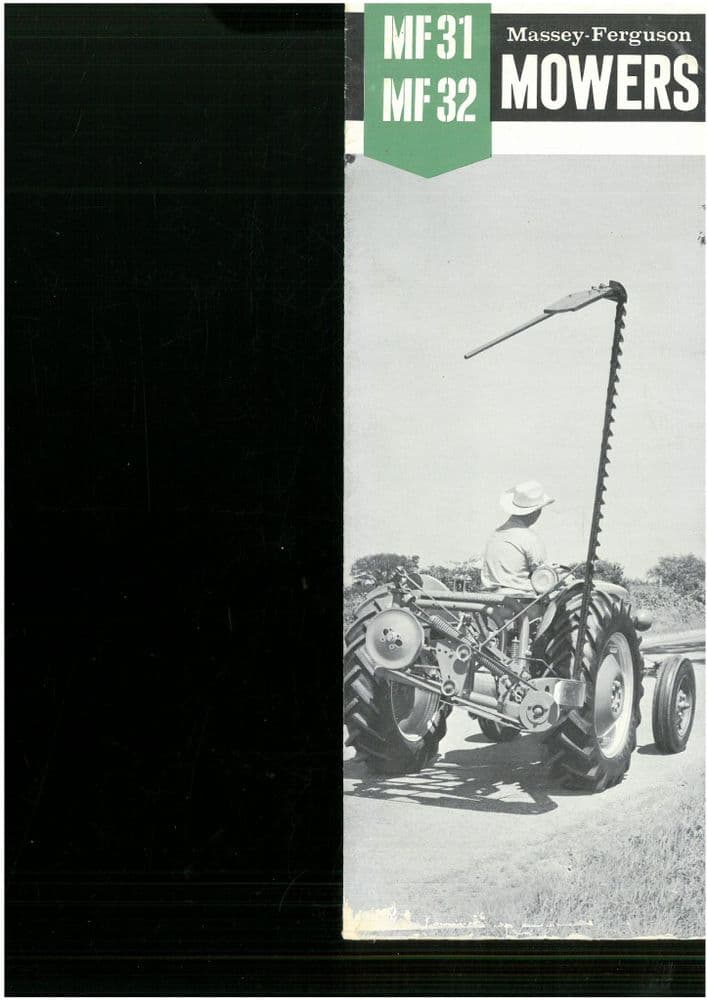 Massey Ferguson MF31 MF32 Mower Brochure