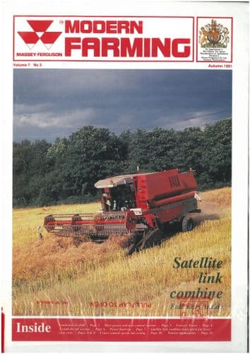 Massey Ferguson Modern Farming Magazine - Autumn 1991