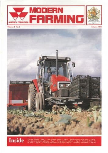 Massey Ferguson Modern Farming Magazine - Autumn 1993