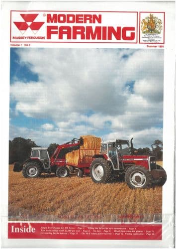 Massey Ferguson Modern Farming Magazine - Summer 1991