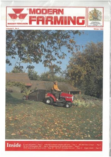 Massey Ferguson Modern Farming Magazine - Winter 1990