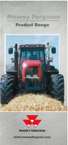 Massey Ferguson Pocket Range Catalogue Tractor, Baler, Combine Brochure - 2002