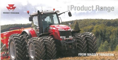 Massey Ferguson Product Range 2014 - Tractors, Combines, Telehandlers Brochure
