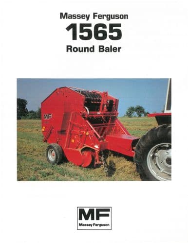 Massey Ferguson Round Baler MF1565 Brochure - MF 1565