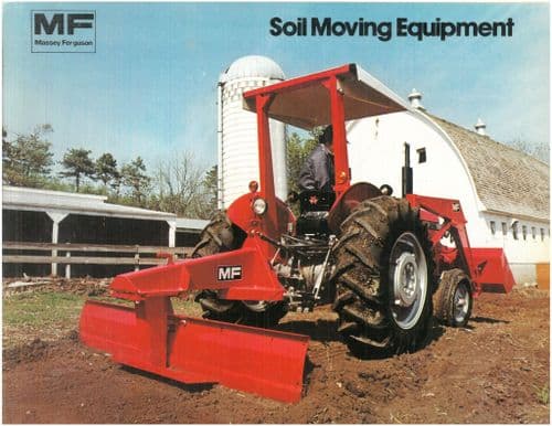 Massey Ferguson Soil Moving Equipment MF18 Scarifier and MF226 & MF227 Blade Brochure