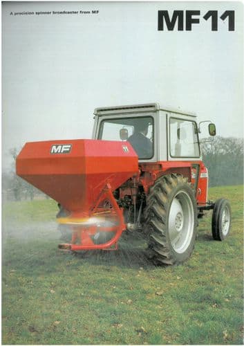 Massey Ferguson Spinner Broadcaster MF11 Brochure