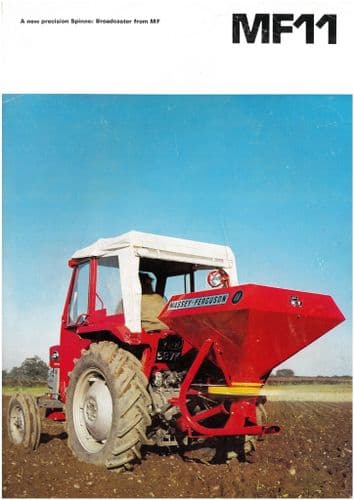 Massey Ferguson Spinner Broadcaster MF11 Brochure - MF 11