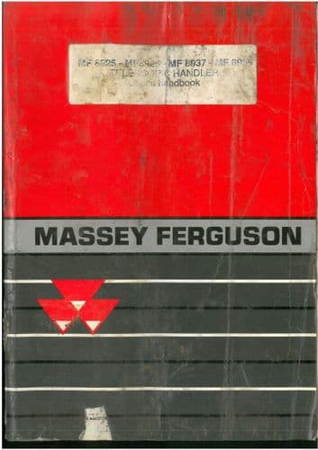 Massey Ferguson Telescopic Handler MF8925 MF8926 MF8937 MF8939 Operators Manual