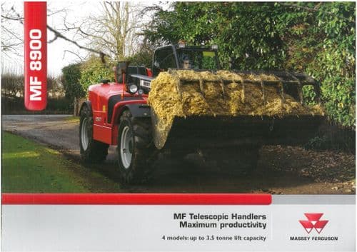 Massey Ferguson Telescopic Handlers - MF8900 - 8925 8926 8947 89410 89410L Brochure