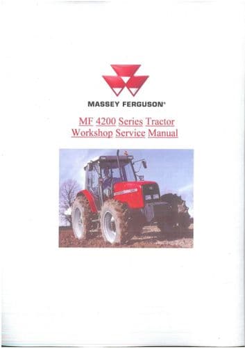 Massey Ferguson Tractor 4200 Series Workshop Manual + Perkins 900 Series CP & CR Workshop Manual