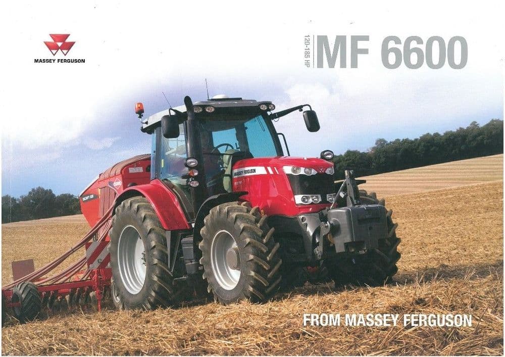 Massey Ferguson Tractor 6600 Range - 6612 6613 6615 6616 Dyna-4 Dyna-6 ...