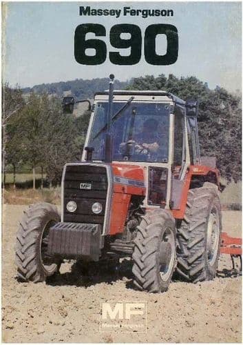 Massey Ferguson Tractor 690 Operators Manual - MF690