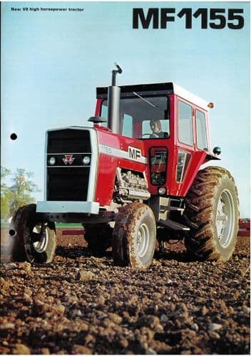 Massey Ferguson Tractor MF1155 Brochure - MF 1155