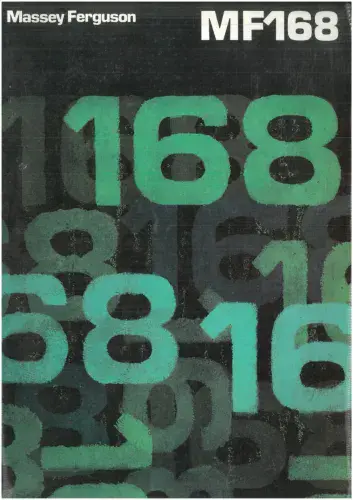 Massey Ferguson Tractor MF168 Brochure - MF 168