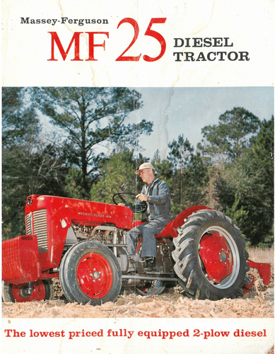 Mfast 25.pdf Massey Ferguson Tractor MF25 Brochure - MF 25