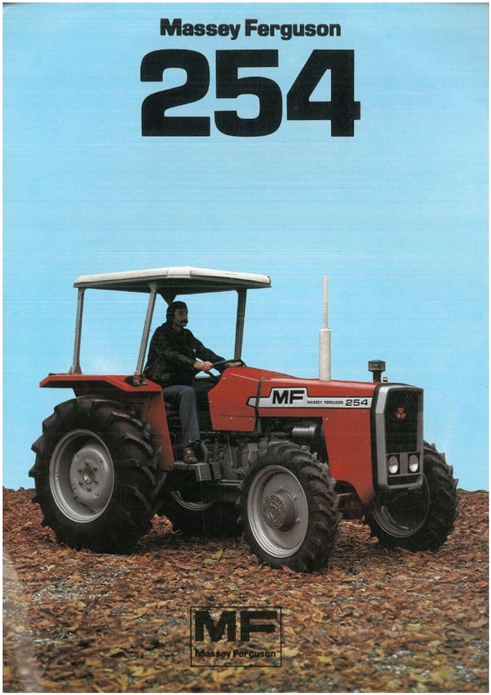 Massey Ferguson Tractor MF254 Brochure - MF 254 IN FRENCH