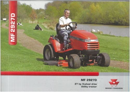 Massey Ferguson Tractor MF2927D Brochure - MF 2927D - 2927 D