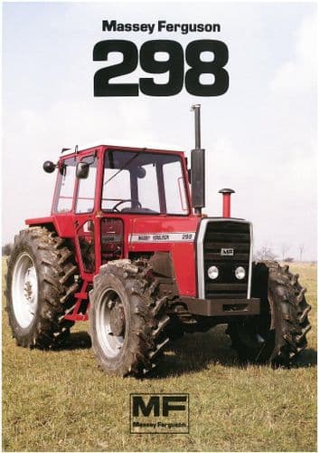 Massey Ferguson Tractor MF298 Brochure - MF 298