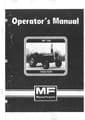 Massey Ferguson Tractor MF298 Operators Manual - MF 298